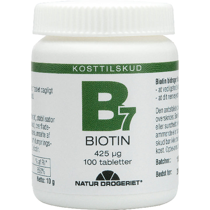 Natur Drogeriet B7 Biotin 425 μg (100 stuks)