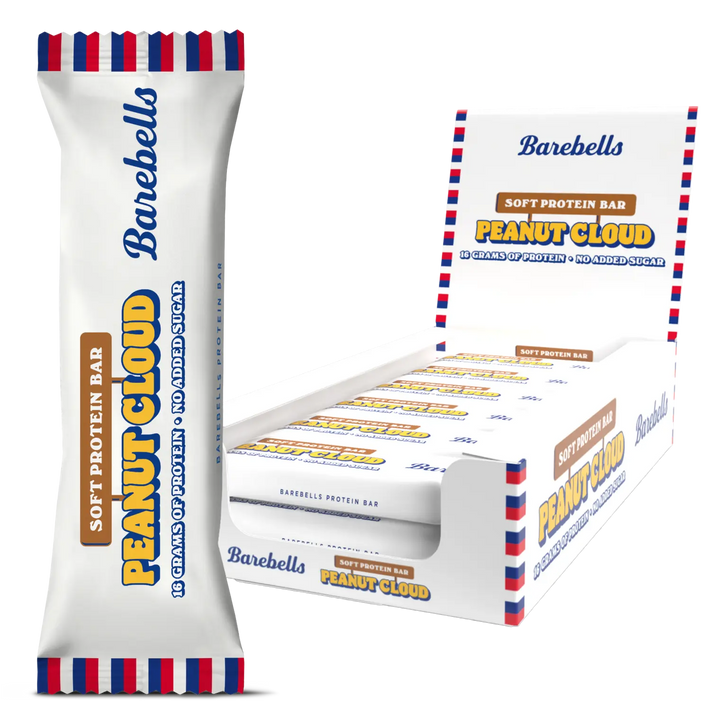Barebells Soft Eiwitreep - Peanut Cloud (12 x 55 g)