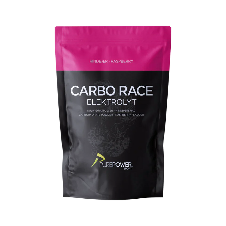 PurePower Carbo Race Elektrolyt - Raspberry (1 kg)