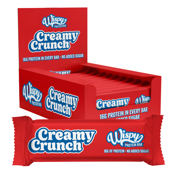 Wispy Eiwitreep - Creamy Crunch (10 x 55 g)