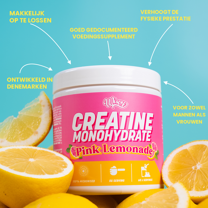 Wispy Creatine Monohydrate - Pink Lemonade (300 g)