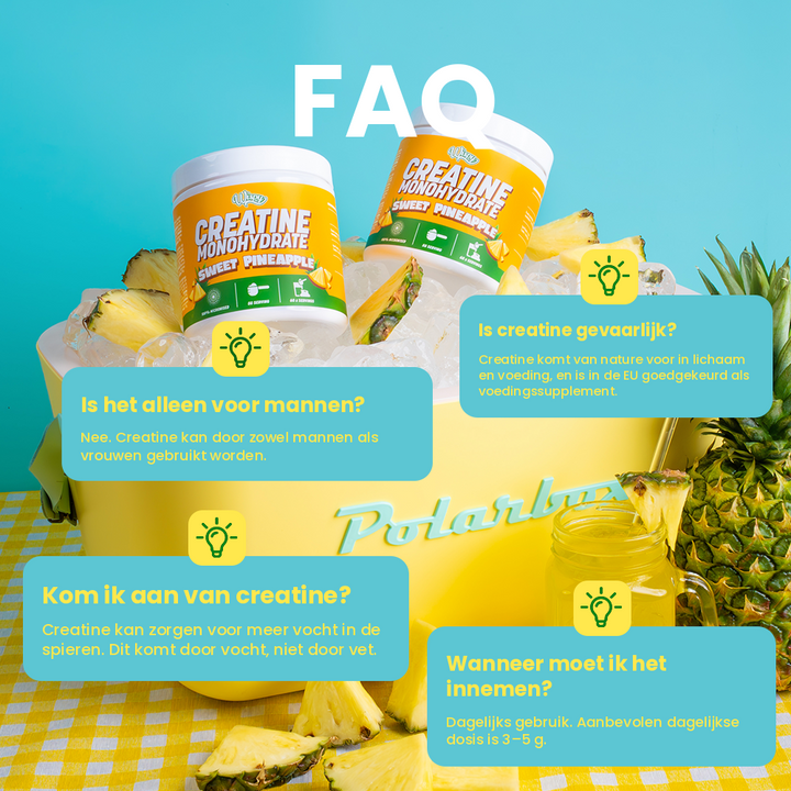 Wispy Creatine Monohydrate - Sweet Pineapple (300 g)