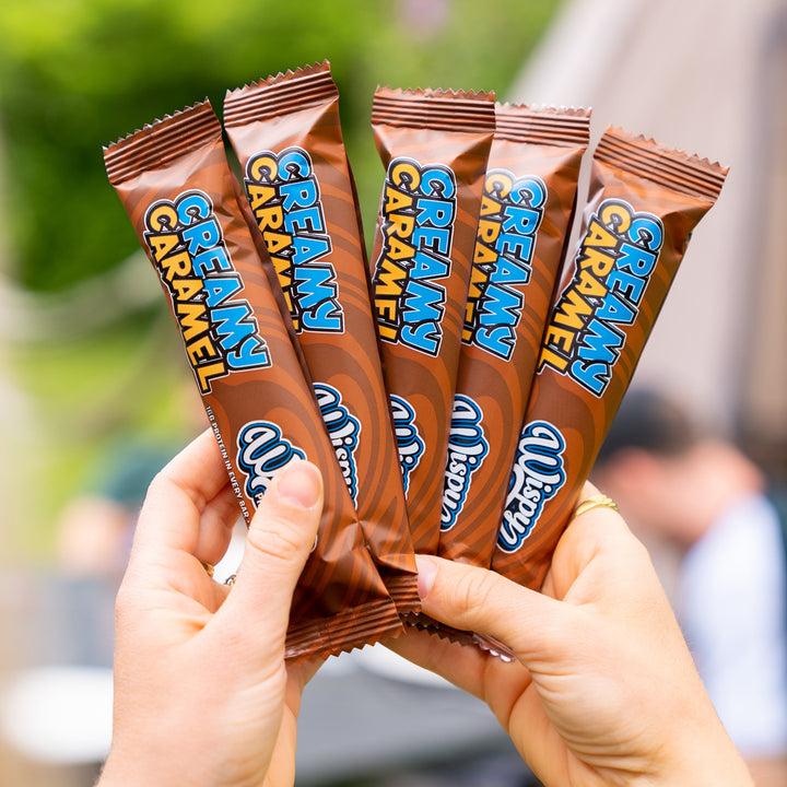Wispy Eiwitreep - Creamy Caramel (10 x 55 g)
