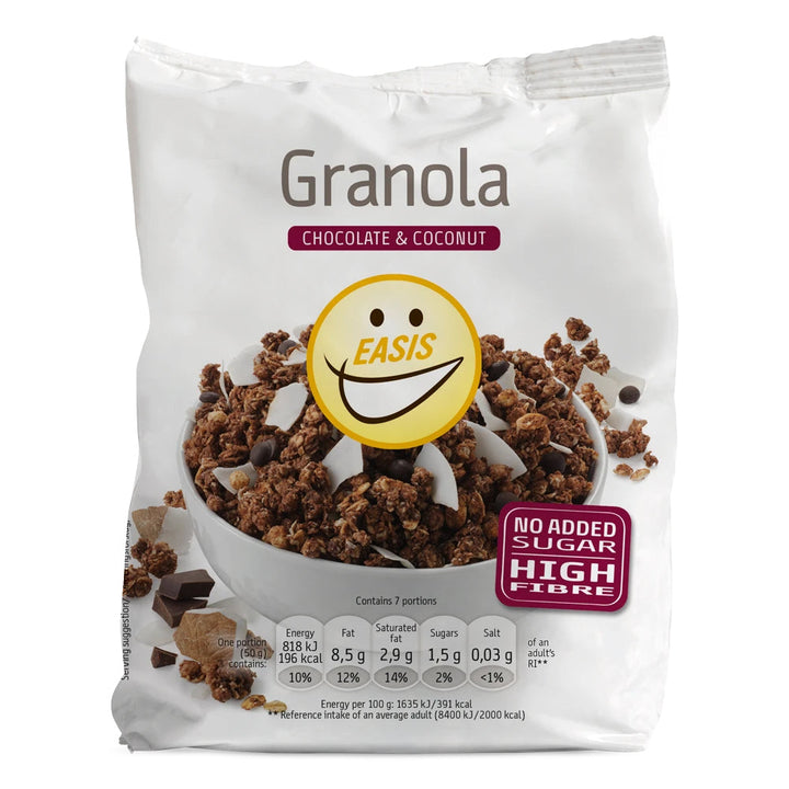 EASIS Morgenmad - Granola Chocolate Coconut (350 g)