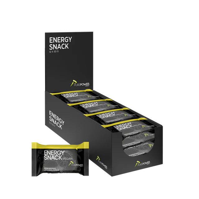 PurePower Energy Snack - Citroen (12 x 60 g)