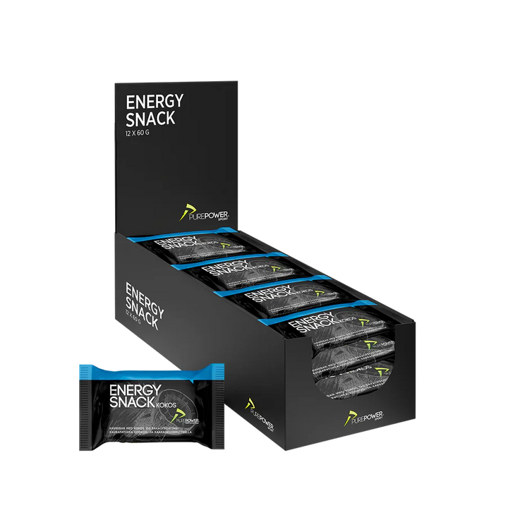 PurePower Energy Snack - Kokos (12 x 60 g)