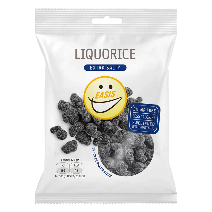 EASIS Slik - Liquorice Extra Salty (70 g)
