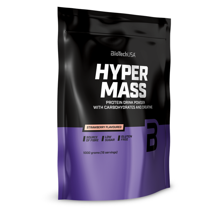 BioTechUSA Hyper Mass (1 kg) - Strawberry