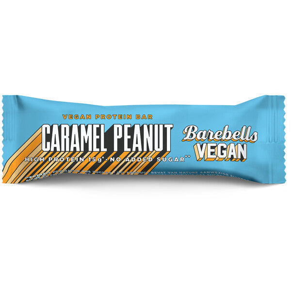 Barebells Vegan Eiwitreep - Caramel Peanut (55 g)