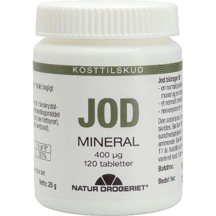 Natur Drogeriet Jod 400 µg (120 stuks)