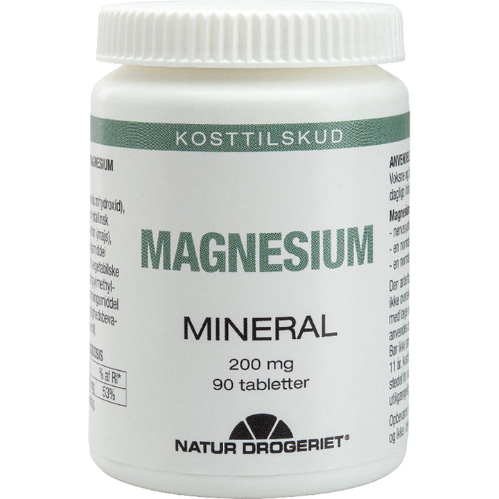 Natur Drogeriet Magnesium 200 mg (90 stuks.)