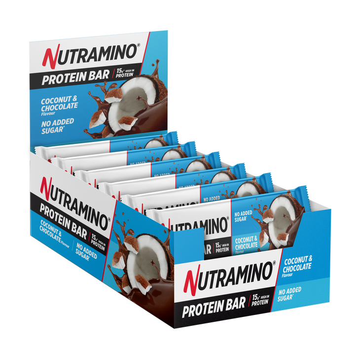 Nutramino Eiwitreep - Coconut & Chocolate (10 x 50 g)