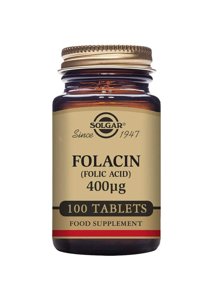 Solgar Folacin (Folic Acid) 400 µg (100 tabletten)