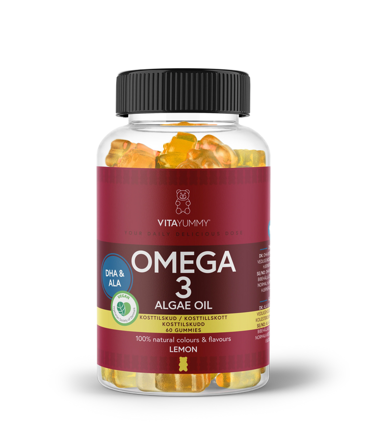 VitaYummy Omega 3 - Lemon (60 stuks)