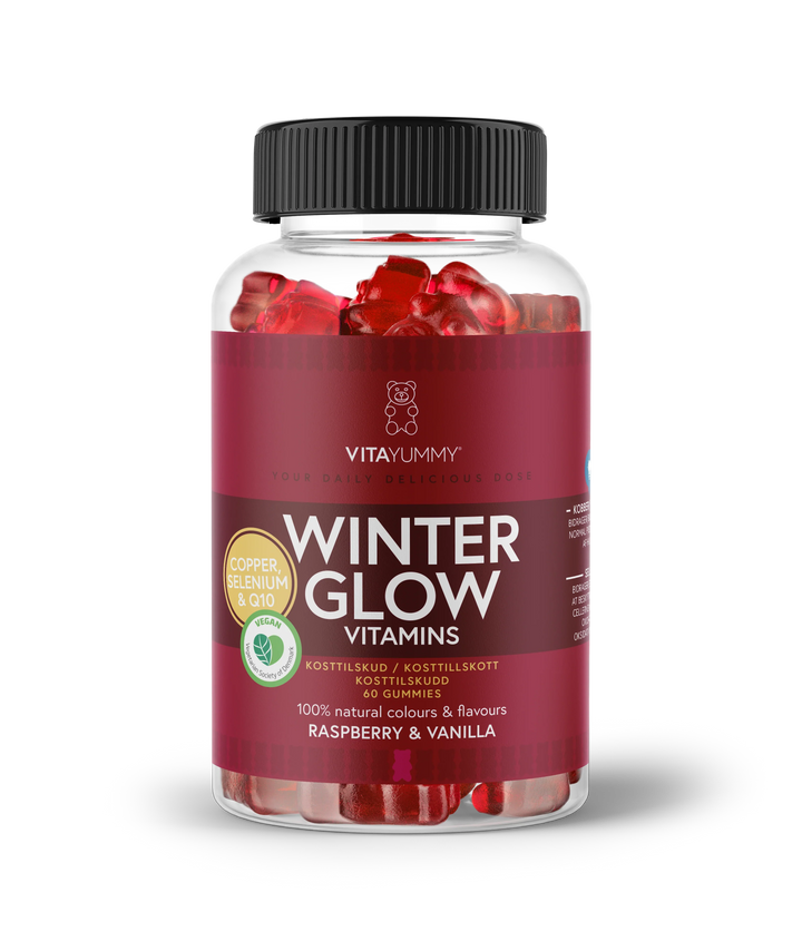 VitaYummy Winter Glow - Raspberry Vanilla (60 stuks)