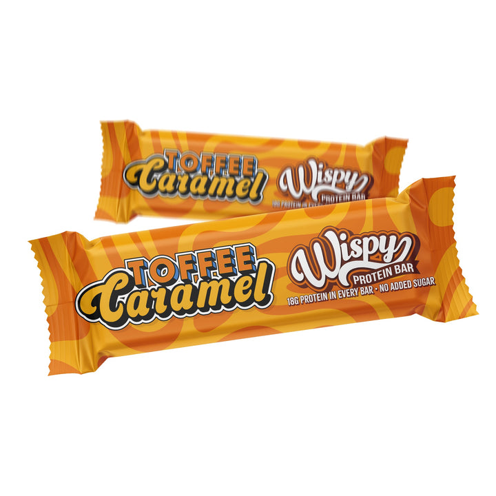 Wispy Eiwitreep - Toffee Caramel (55 g)