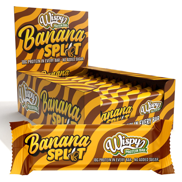 Wispy Eiwitreep - Banana Split (10 x 55 g)
