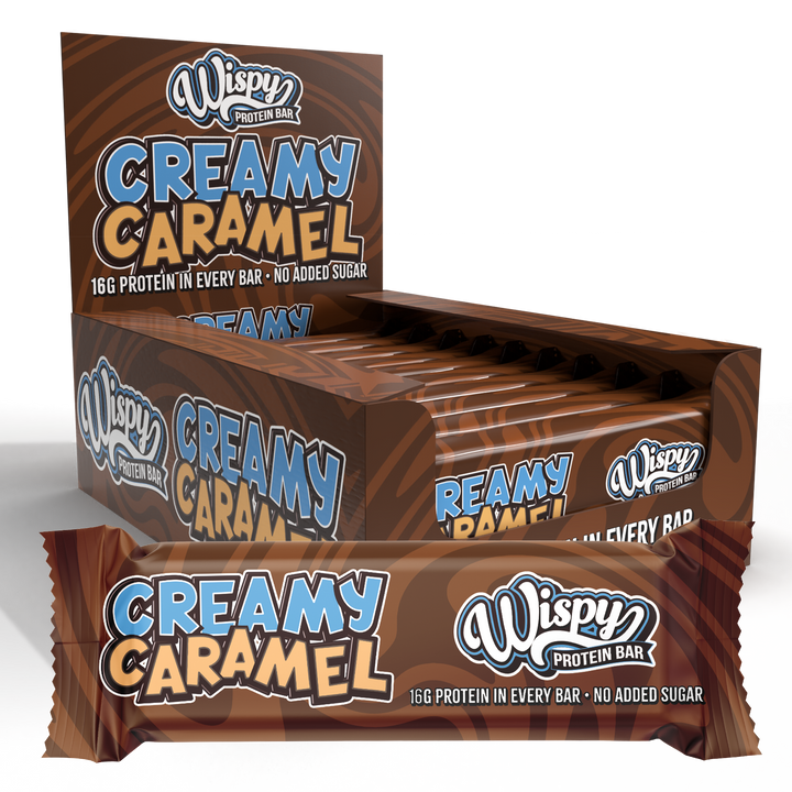 Wispy Eiwitreep - Creamy Caramel (10 x 55 g)