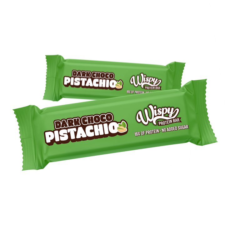 Wispy Eiwitreep - Dark Choco Pistachio (55 g)