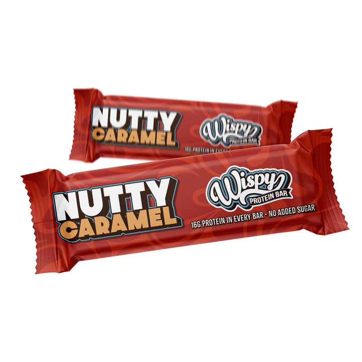 Wispy Eiwitreep - Nutty Caramel (55 g)
