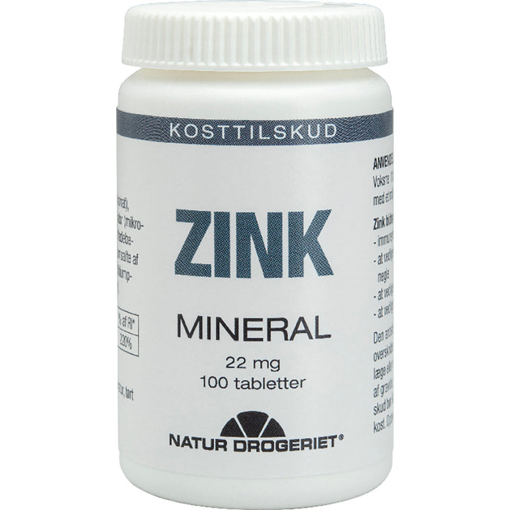 Natur Drogeriet Zink 22 mg (100 stuks.)