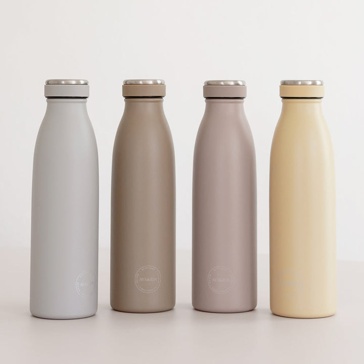 AYA&IDA Drikkeflaske - Dusty Brown (750 ml)