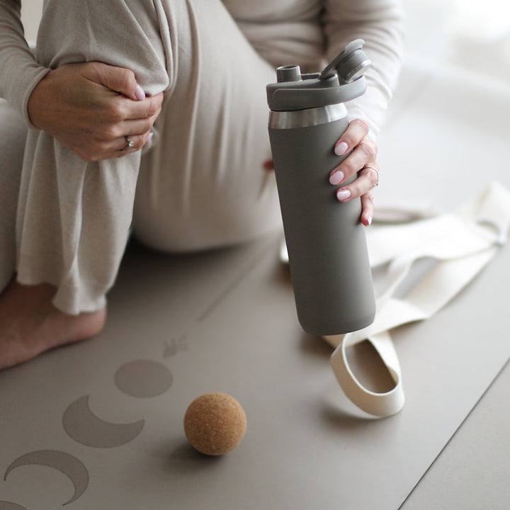 AYA&IDA Sports Bottle - Cream Beige (700 ml)