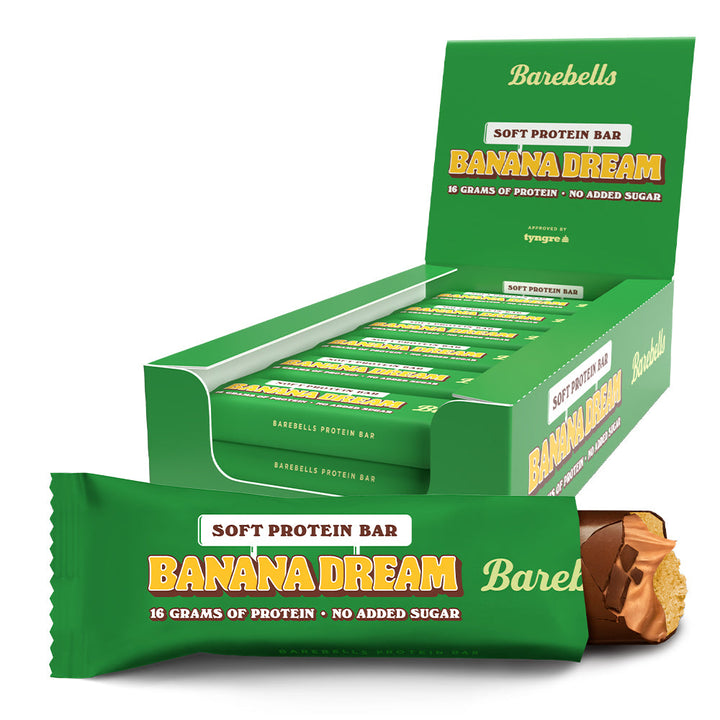 Barebells Soft Eiwitreep - Banana Dream (12 x 55 g)