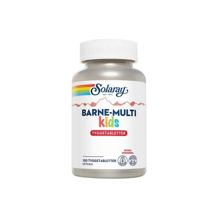 Solaray Barne-Multi kids kauwtabletten (100 tabletten)