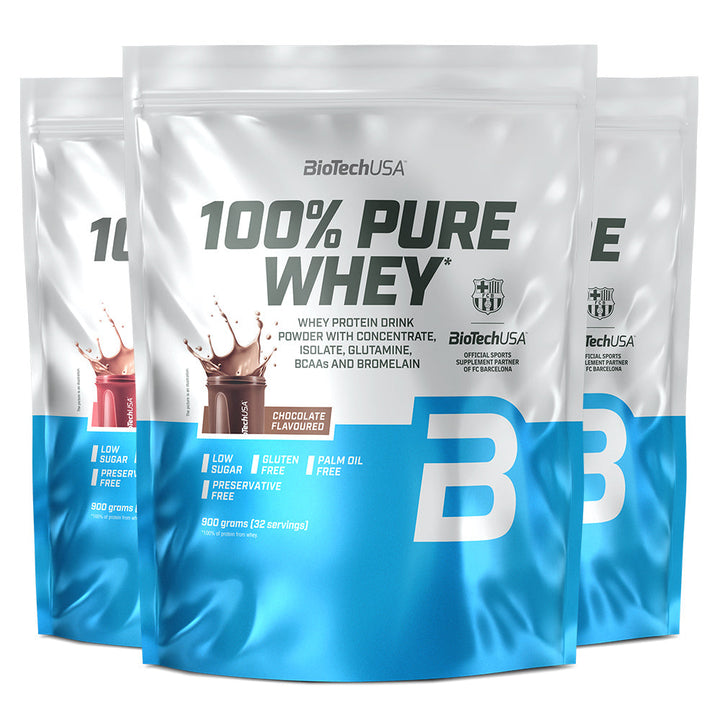 BioTechUSA 100% Pure Whey - Eiwitpoeder (900g)