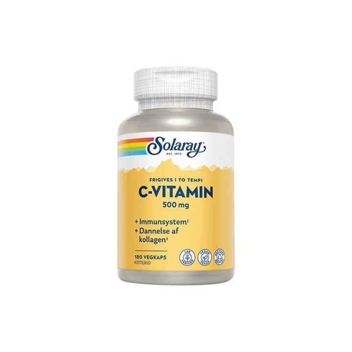 Solaray Vitamine C 500 mg (180 capsules)