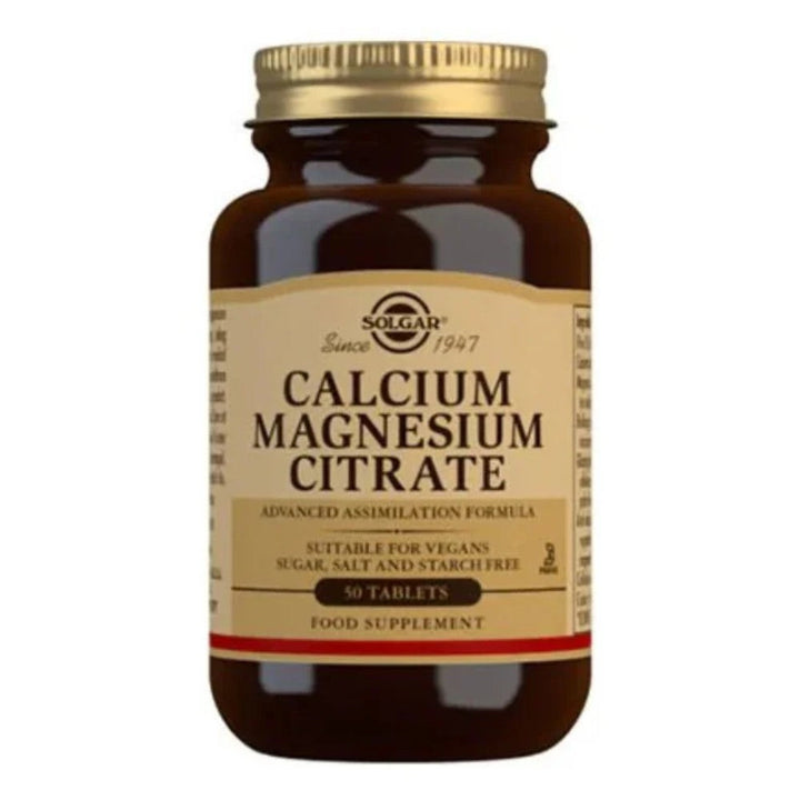 Solgar Calcium Magnesium Citrate (50 tabletten)