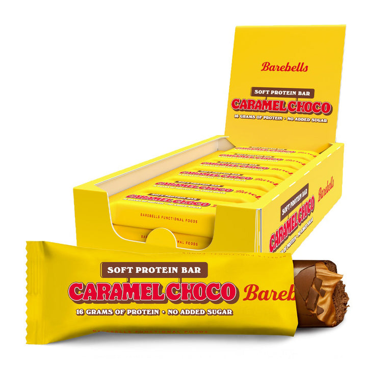 Barebells Soft Eiwitreep - Caramel Choco (12 x 55 g)