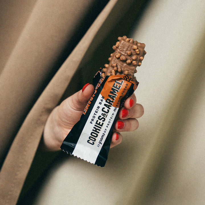 Barebells Eiwitreep (55 g) - Cookies & Caramel