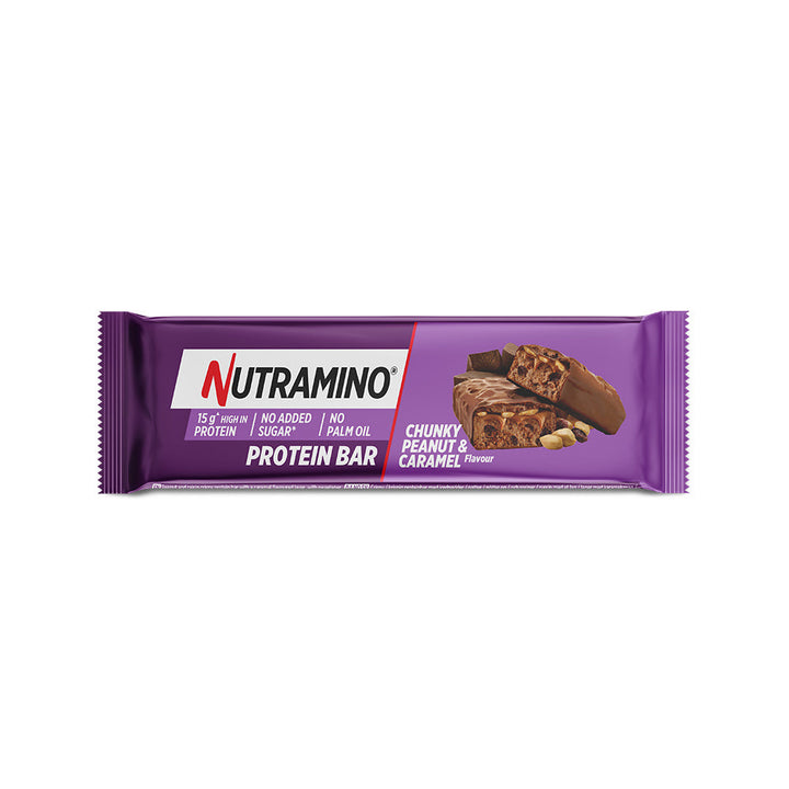 Nutramino Eiwitreep - Chunky Peanut & Caramel (55 g)