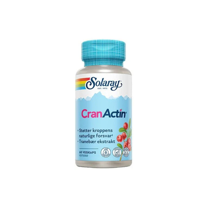 Solaray CranActin Veenbes-extract 400 mg (60 capsules)