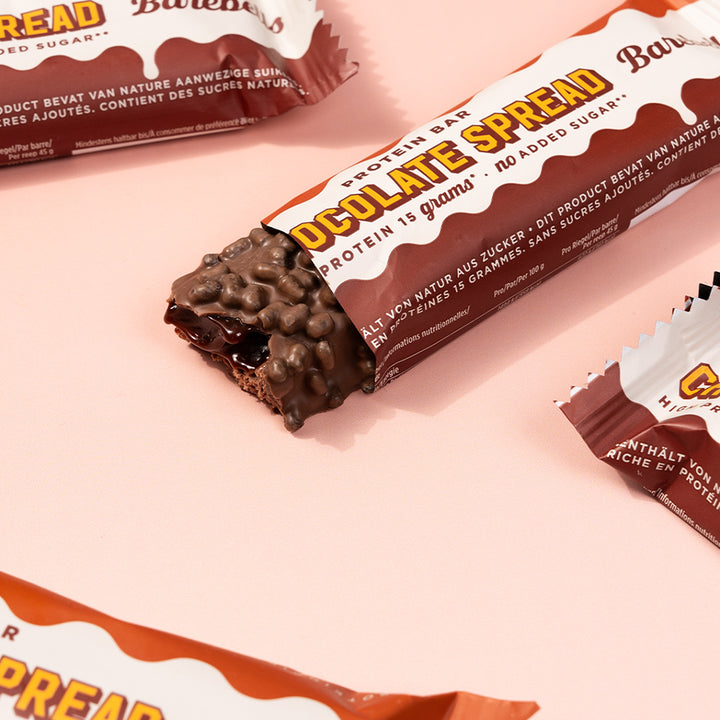 Barebells Eiwitreep - Chocolate Spread (12 x 45 g)