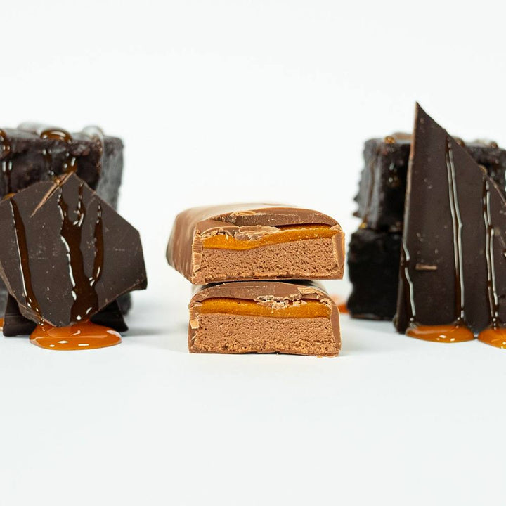 Barebells Soft Eiwitreep - Caramel Choco (12 x 55 g)