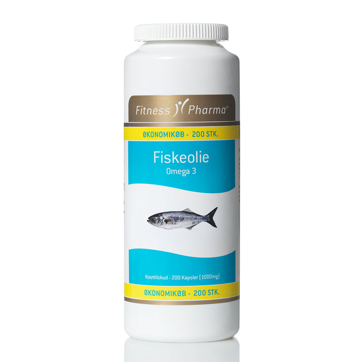Fitness Pharma Fiskeolie Bio (200 stuks)