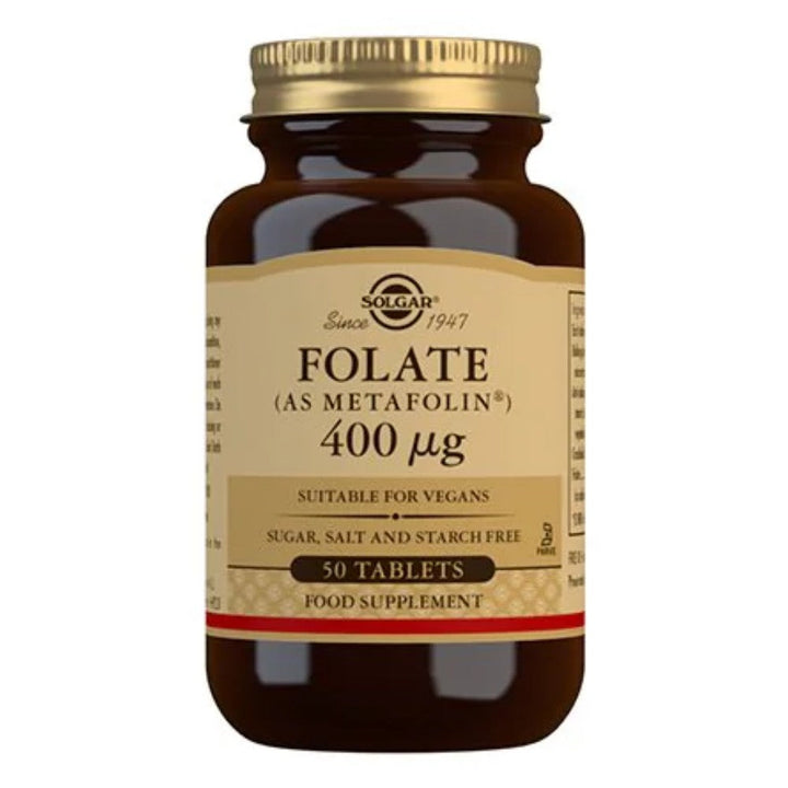 Solgar Folat (Metafolin) 400ug (50 tabletten)