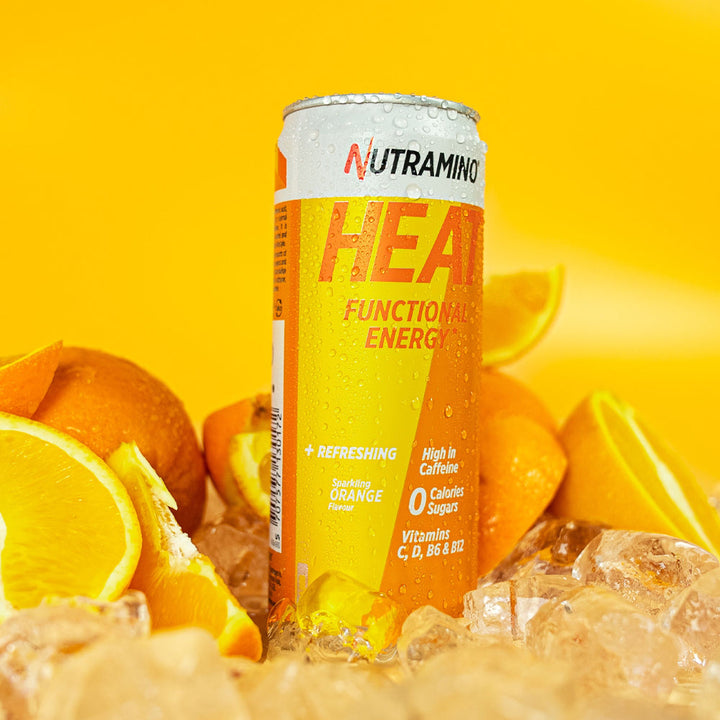 Nutramino HEAT (330 ml) - Orange - MHD 06.06.2026