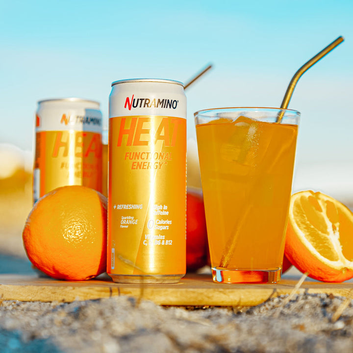 Nutramino HEAT (24 x 330 ml) - Orange - MHD 06.06.2026