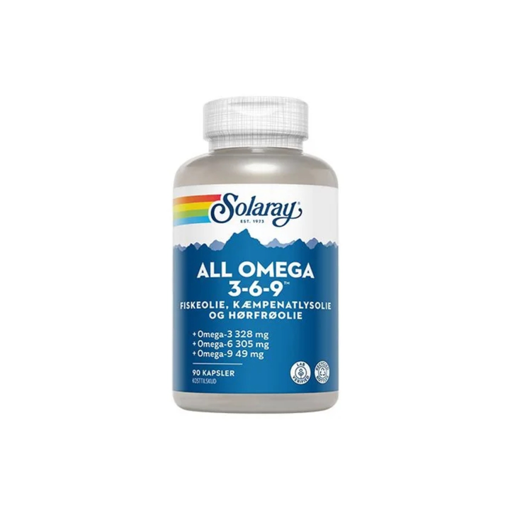 Solaray All Omega 3-6-9 (180 capsules)