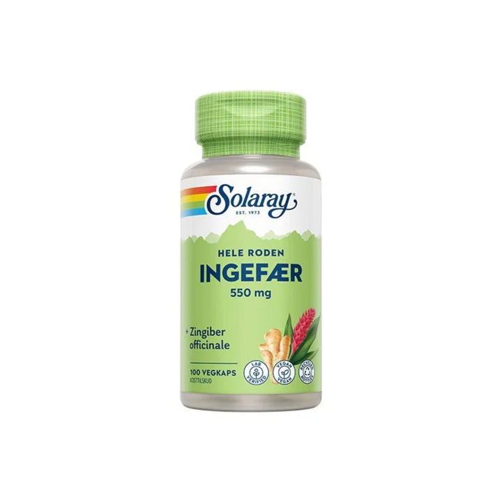Solaray Gemberwortel (100 capsules)