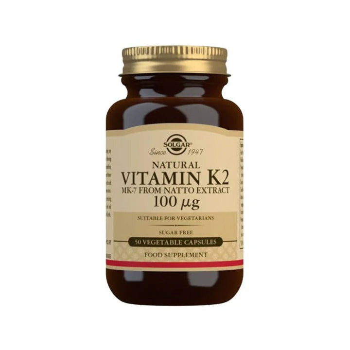 Solgar Vitamine K2 100 mcg (50 capsules)