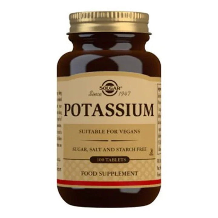 Solgar Kalium Potassium 99 mg (100 tabletten)