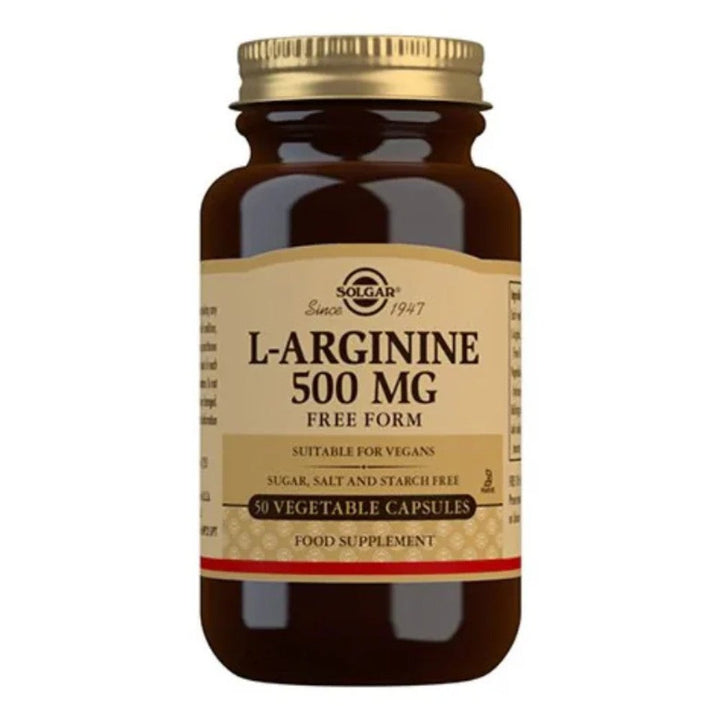 Solgar L-Arginin 500 mg (50 capsules)