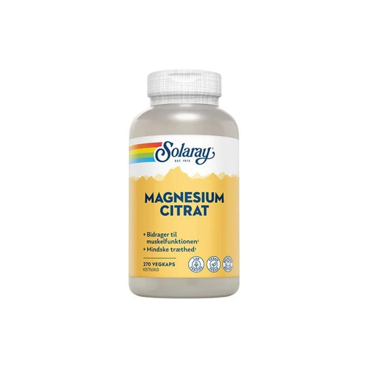 Solaray Magnesium Citrat (90 capsules)