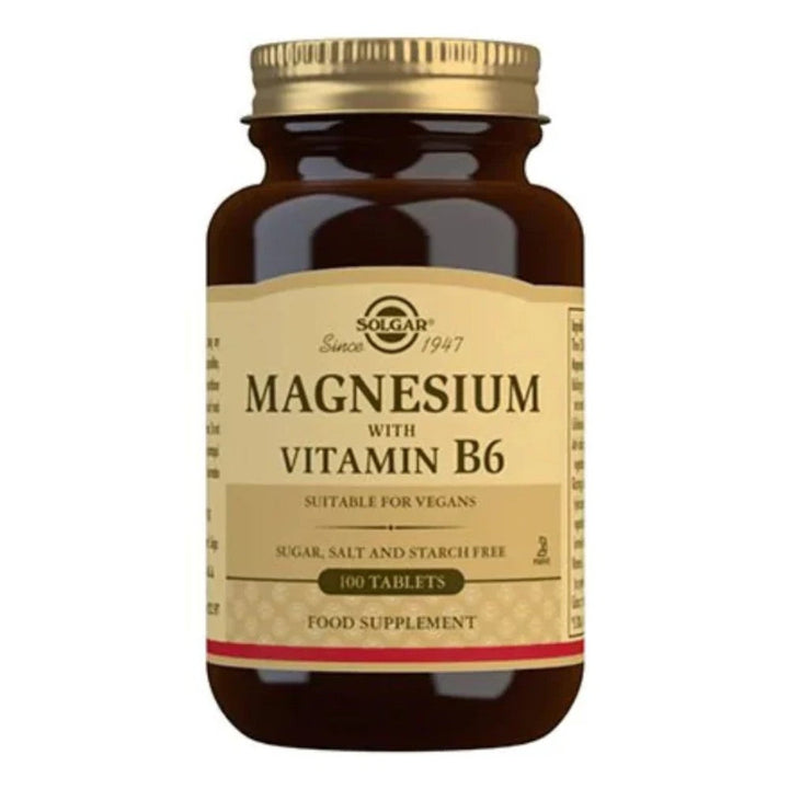 Solgar Magnesium+B6 (100 tabletten)