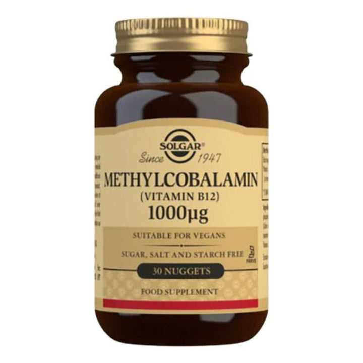 Solgar Methylcobalamin 1000 ug (B12) (30 tabletten)
